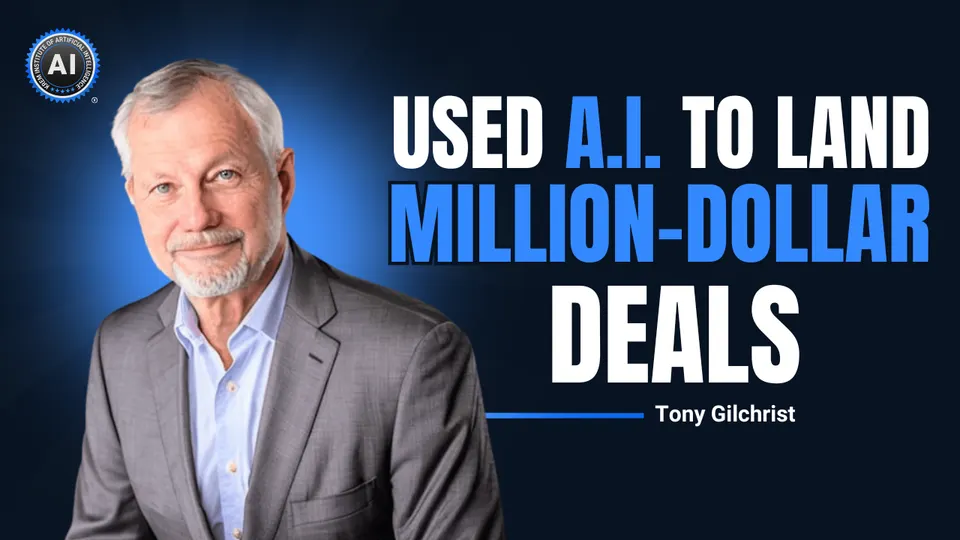 Tony Gilchrist: Used A.I. to land million-dollar deals