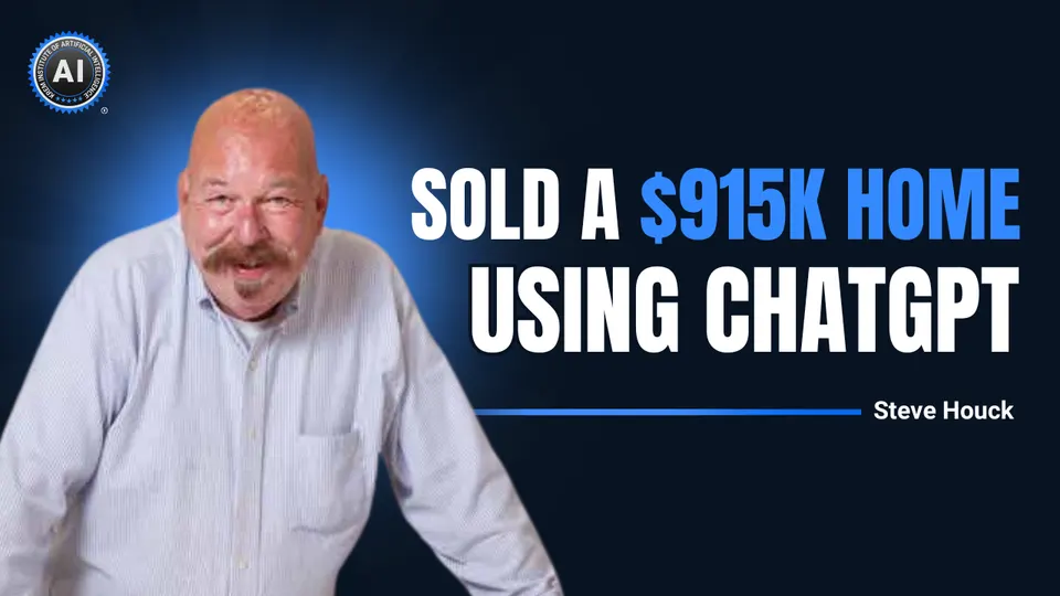 Steve Houck: Sold a $915K home using ChatGPT