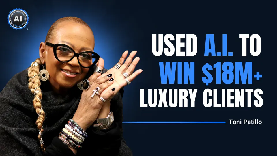 Toni Patillo: Used A.I. to win $18M+ luxury clients