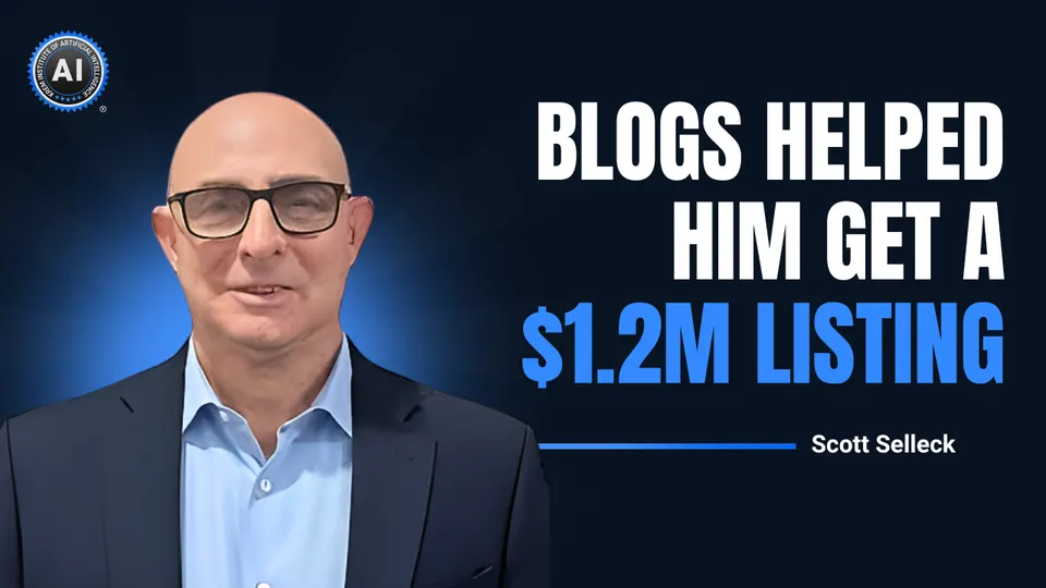 Scott Selleck: Blogs helped him get a $1.2M listing