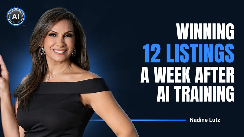 Nadine Lutz: Winning 12 listings a week after AI training