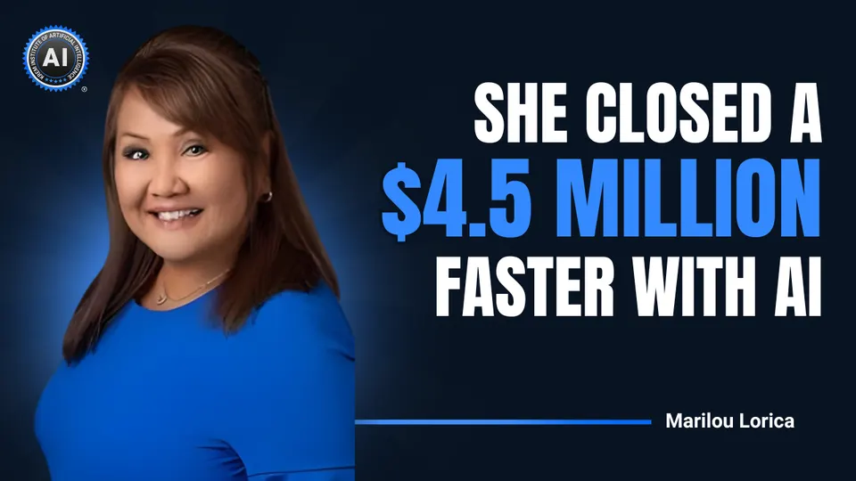 Marilou Lorica: She closed a $4.5 million listing faster with AI