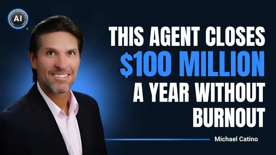 Michael Catino: This agent closes $100 million a year without burnout