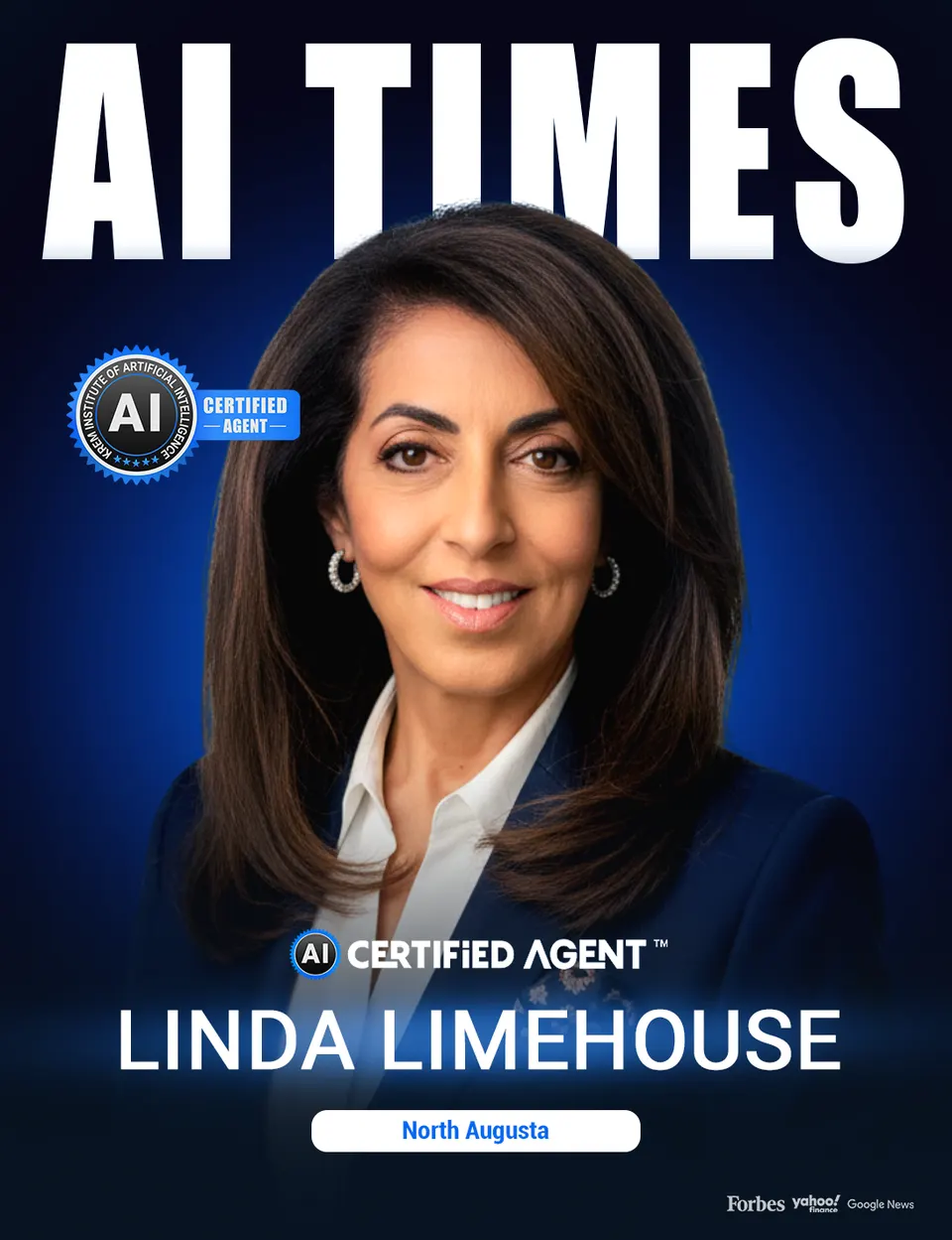 Linda Limehouse on the cover of AI Times Magazine