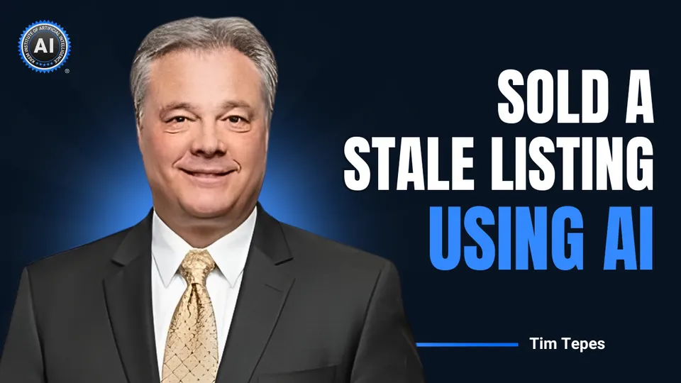 Tim Tepes: Sold a stale listing using AI