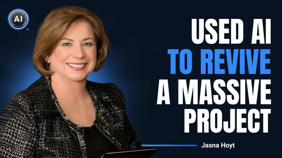 Jasna Hoyt: Used AI to revive a massive project