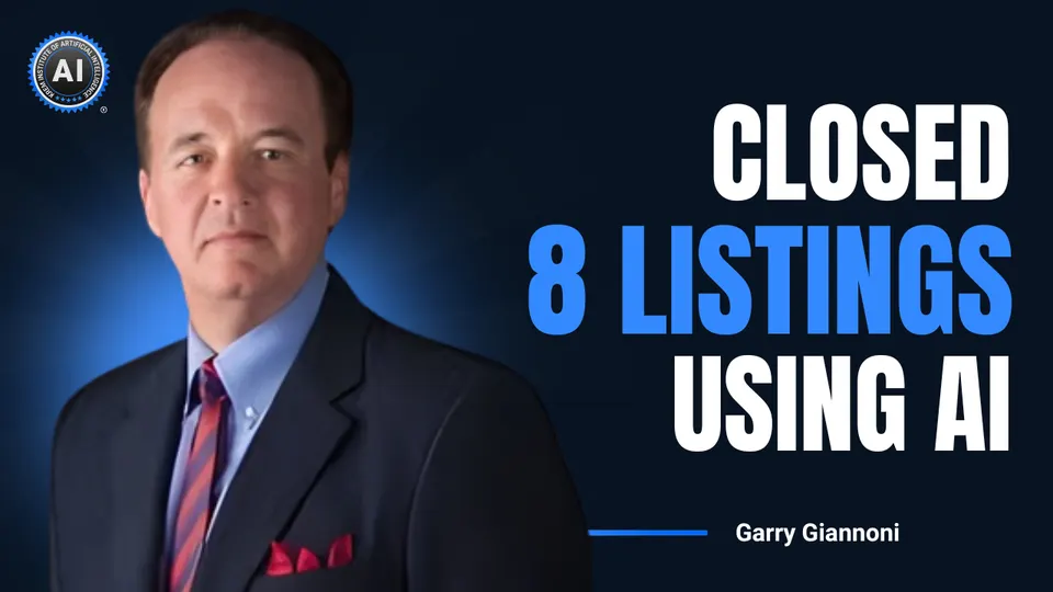 Garry Giannoni: Closed 8 listings using AI