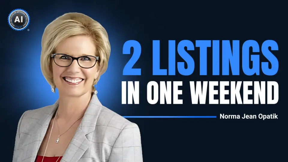 Norma Jean Opatik: 2 listings in one weekend