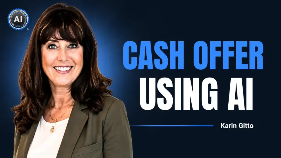 Karin Gitto: Cash offer using AI