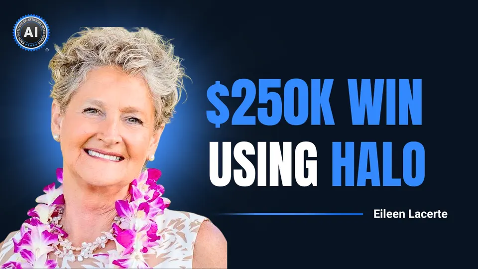 Eileen Lacerte: $250K win using Halo