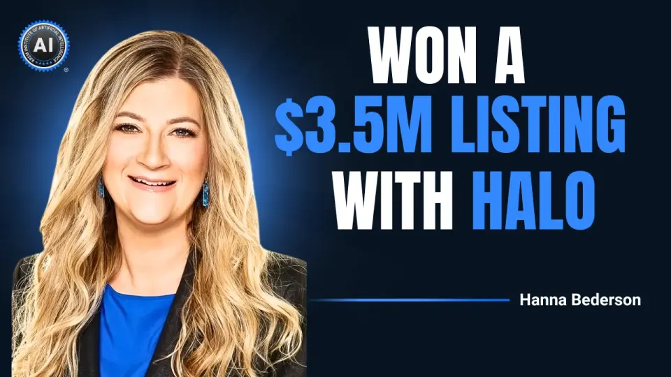 Hanna Bederson: Won a $3.5M listing with Halo